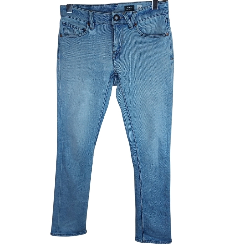 Volcom Vorta stretch slim straight jeans Size 30